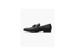 Stacy Adams Tazewell Plain Toe Tassel Slip On Loafer In Black - Rainwater's Men's Clothing and Tuxedo Rental