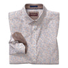 Tan Geo Pedal Print Sport Shirt